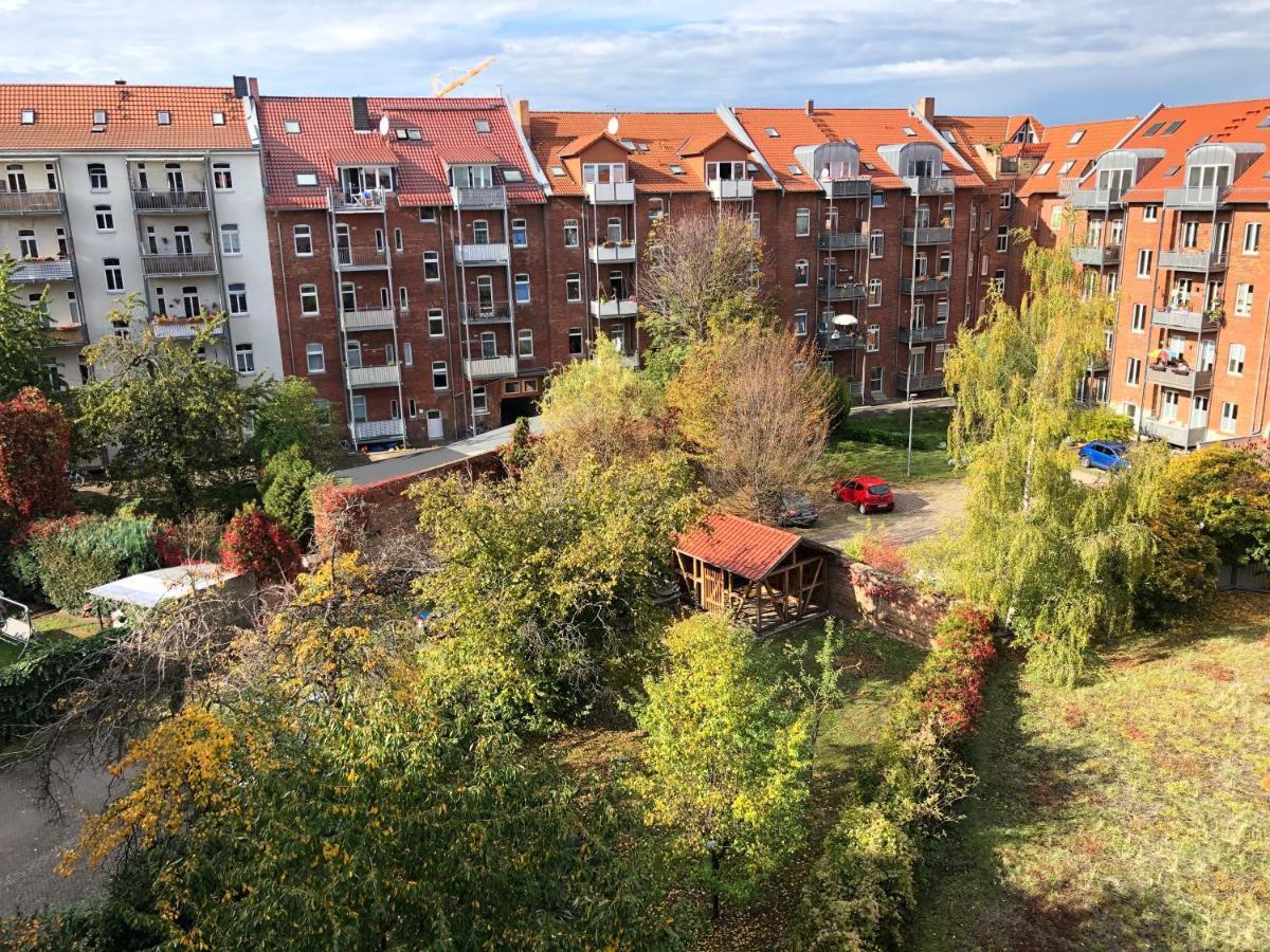 Wohnung Mit Blick Auf Die Zitadelle Petersberg - 3 Zimmer Erfurt Dış mekan fotoğraf