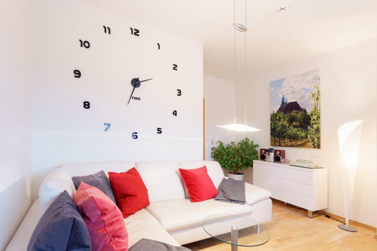 Wohnung Mit Blick Auf Die Zitadelle Petersberg - 3 Zimmer Erfurt Dış mekan fotoğraf