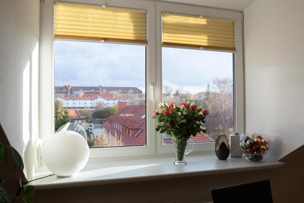 Wohnung Mit Blick Auf Die Zitadelle Petersberg - 3 Zimmer Erfurt Dış mekan fotoğraf